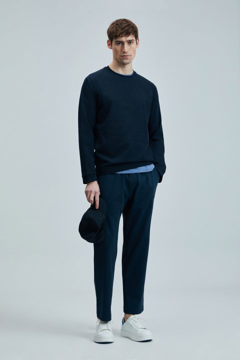 Luck Erkek Eşofman Altı Lacivert - Lufian