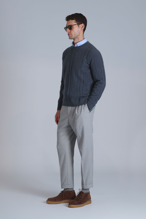 Lucky Erkek Kazak Petrol - Lufian (1)