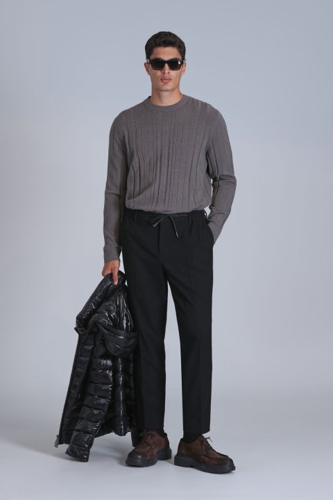 Lucky Men's Sweater Mink - Lufian