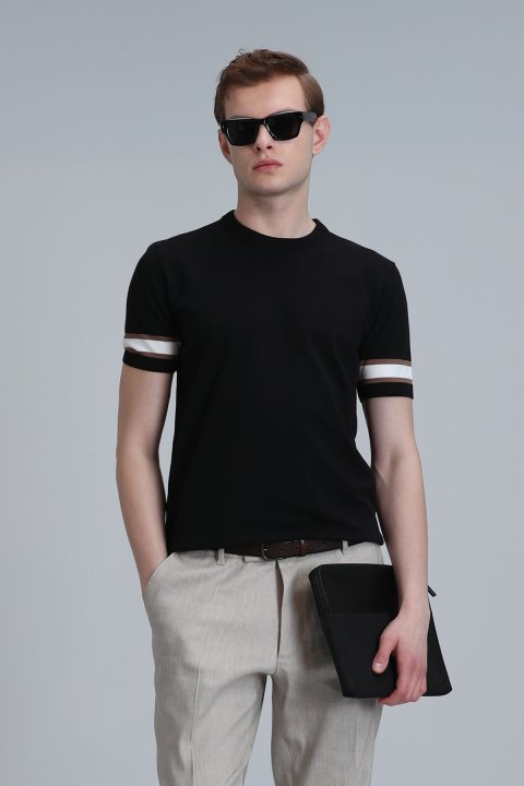 Lucy Erkek Kazak Siyah - Lufian