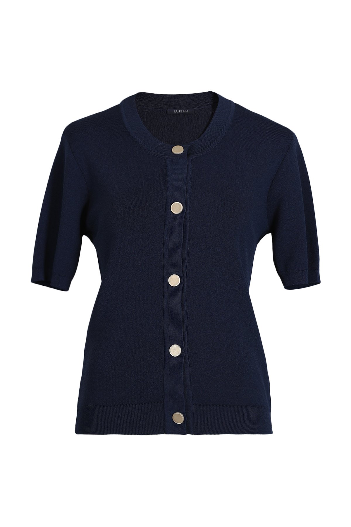 Lugano Kadın Hırka Lacivert - Lufian