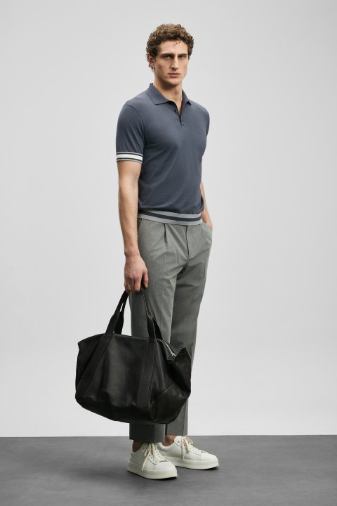 Luıs Men's Modal Blend Sweater Grey - Lufian (1)