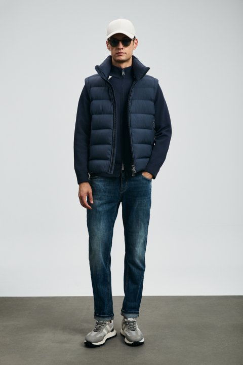 Lukas Spor Jean Erkek Pantolon Slim Fit Mavi - Lufian