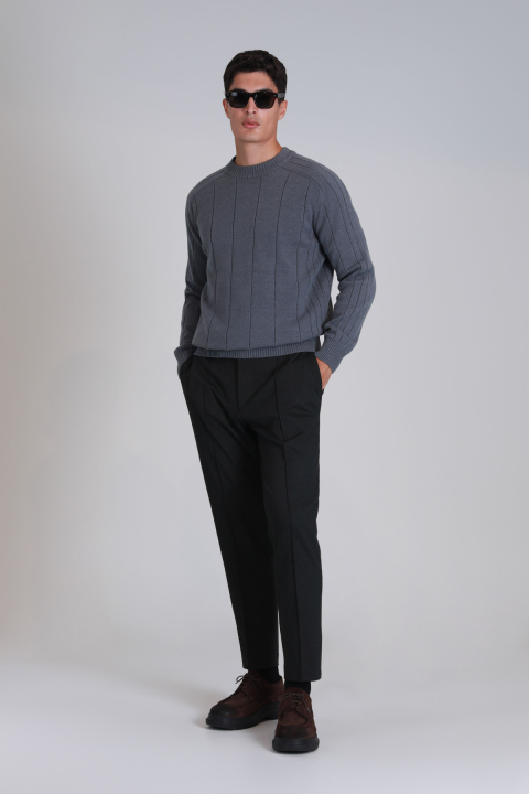 Lusi Spor Erkek Chino Pantolon Slim Fit Yeşil - Lufian