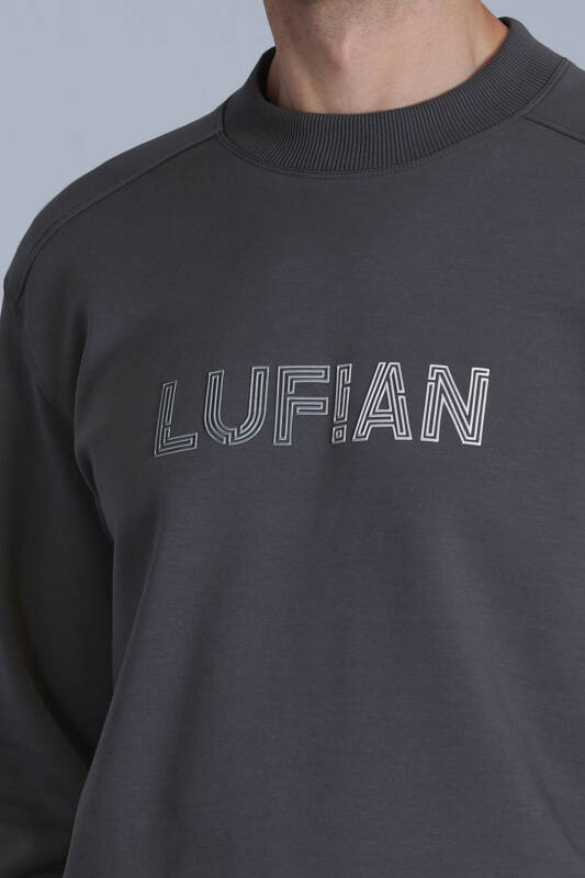 Luther Erkek Sweatshirt Haki - 3