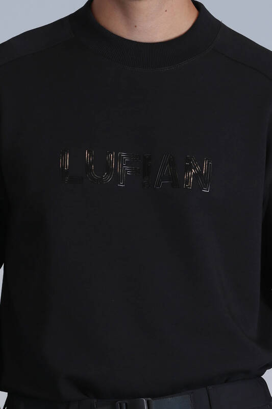 Luther Erkek Sweatshirt Siyah - 3