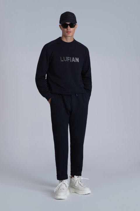 Luther Male Sweatshirt Navy - Lufian (1)