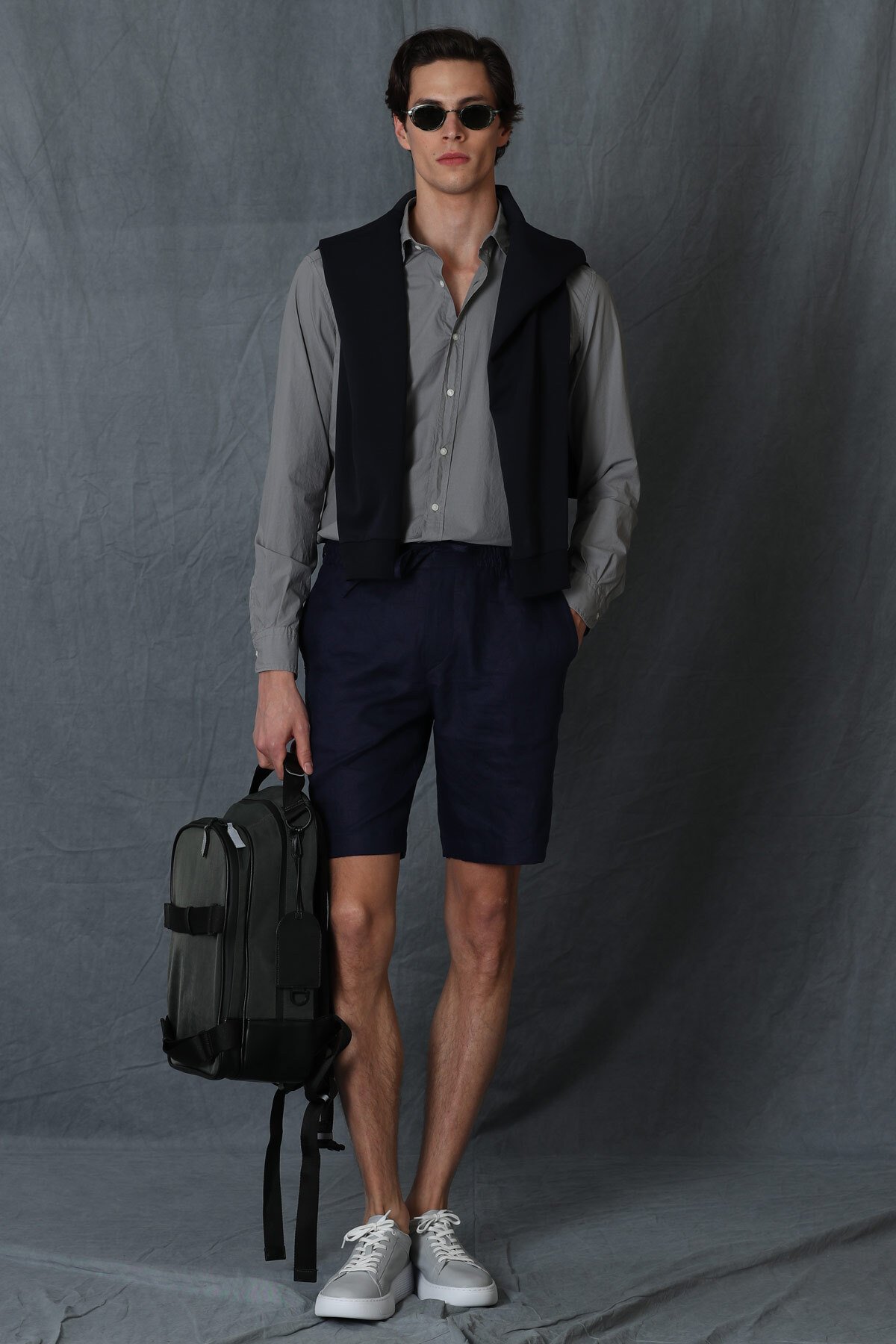 Makro Erkek Smart Gömlek Comfort Slim Fit Nefti Yeşil - Lufian (1)