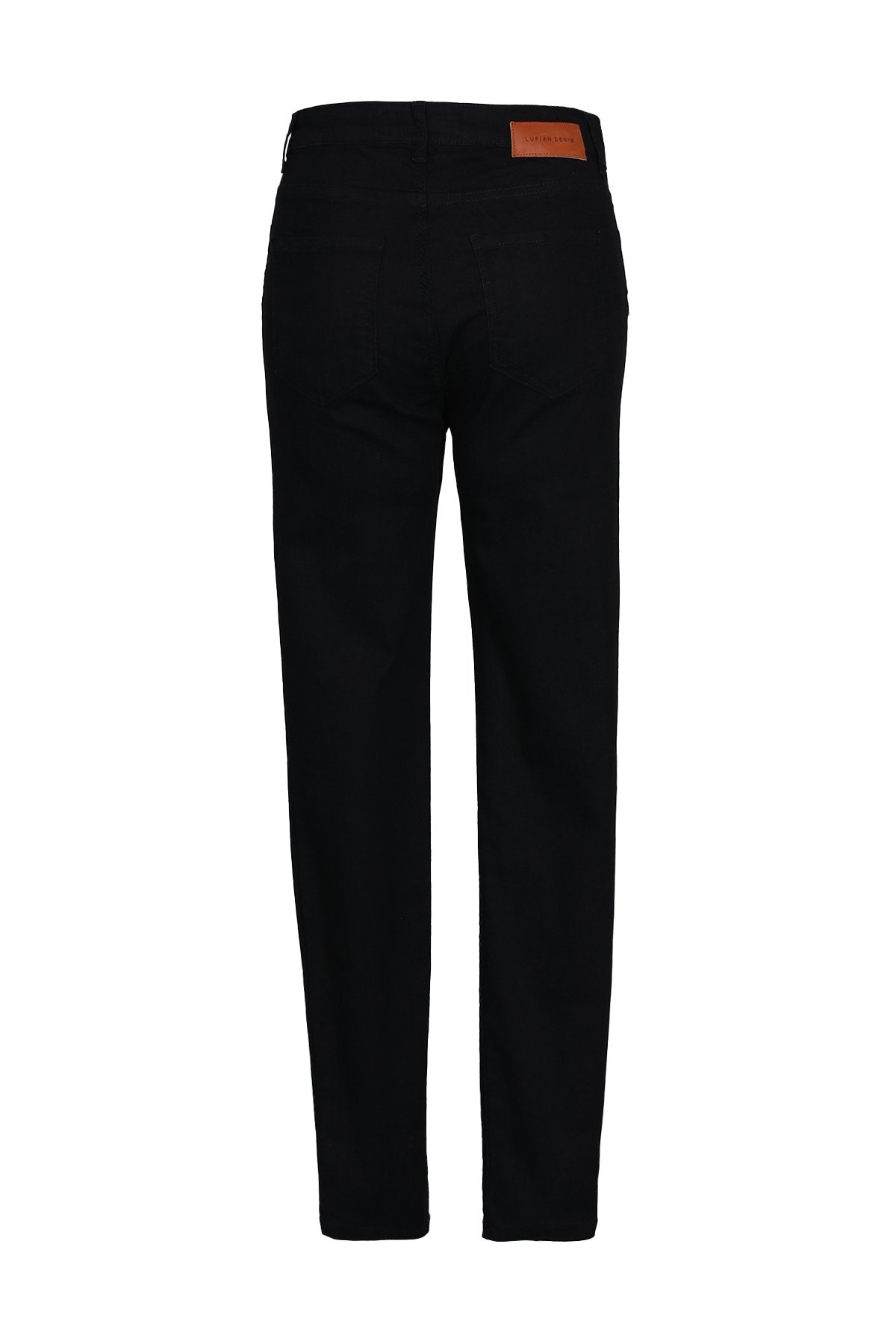 Male Kadın Denim Skınny Fıt Siyah - Lufian (1)