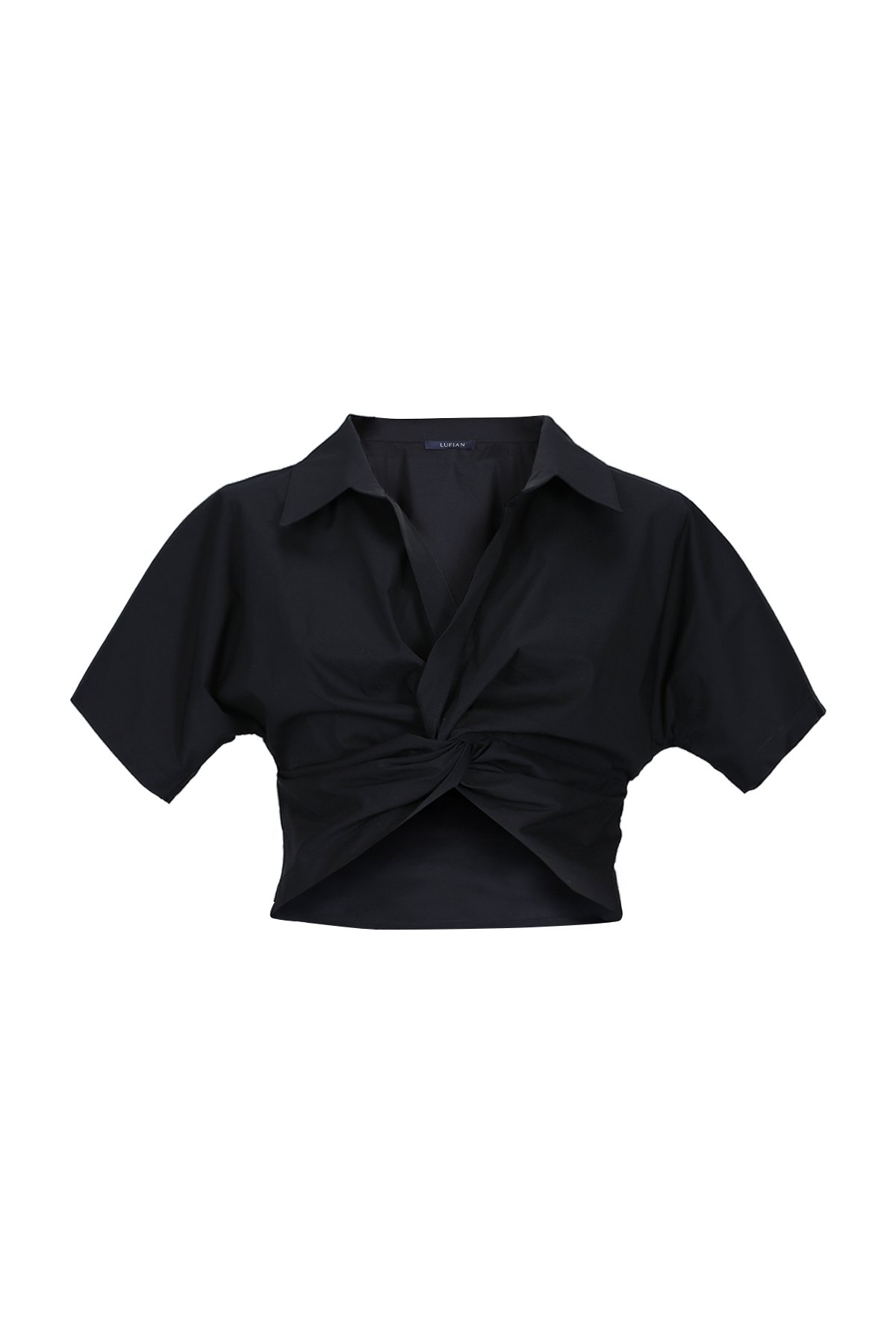 Manarola Women's Blouse Black - LUFIAN