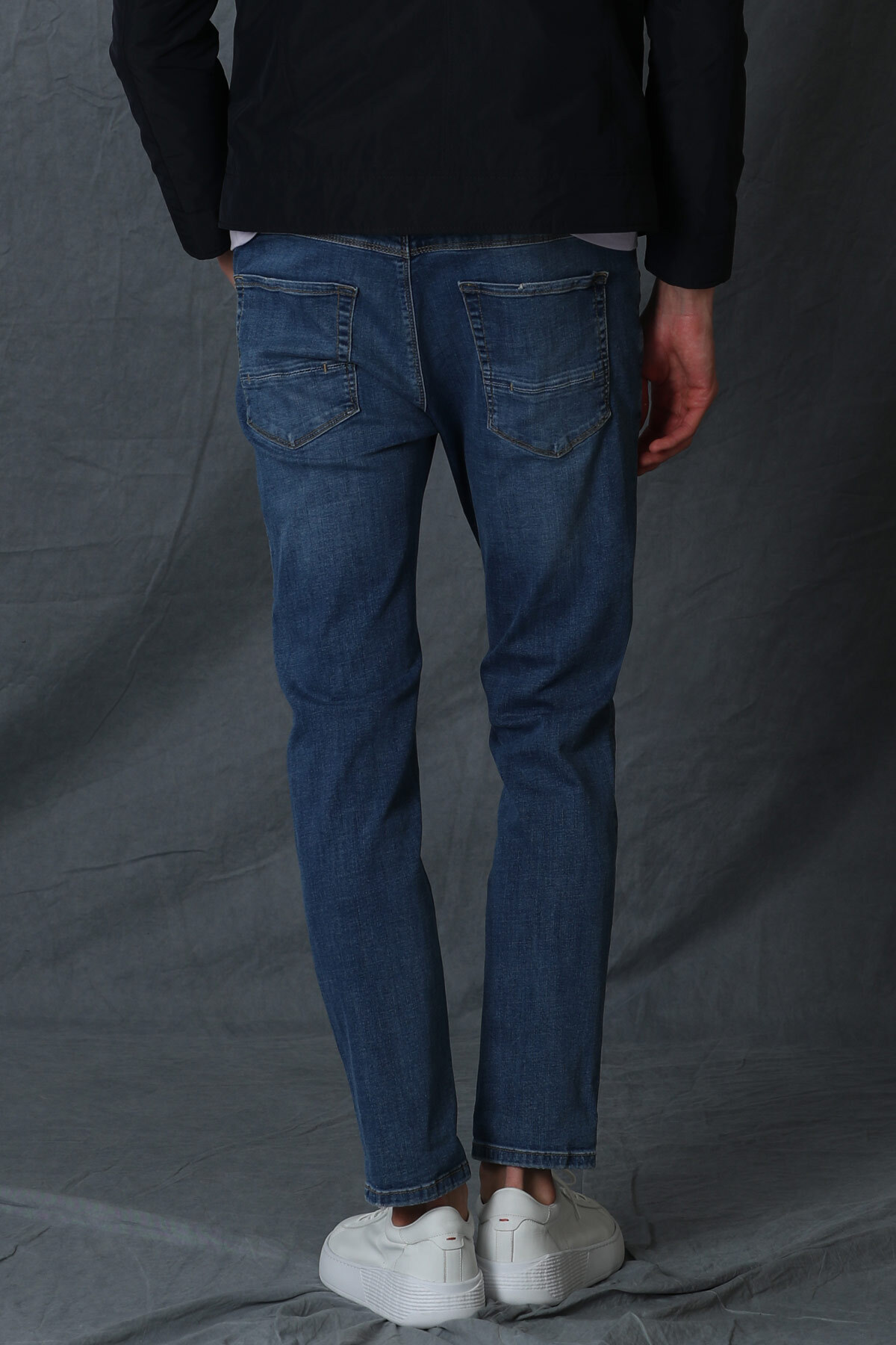 Marc Smart Jean Erkek Pantolon Slim Fit Mavi