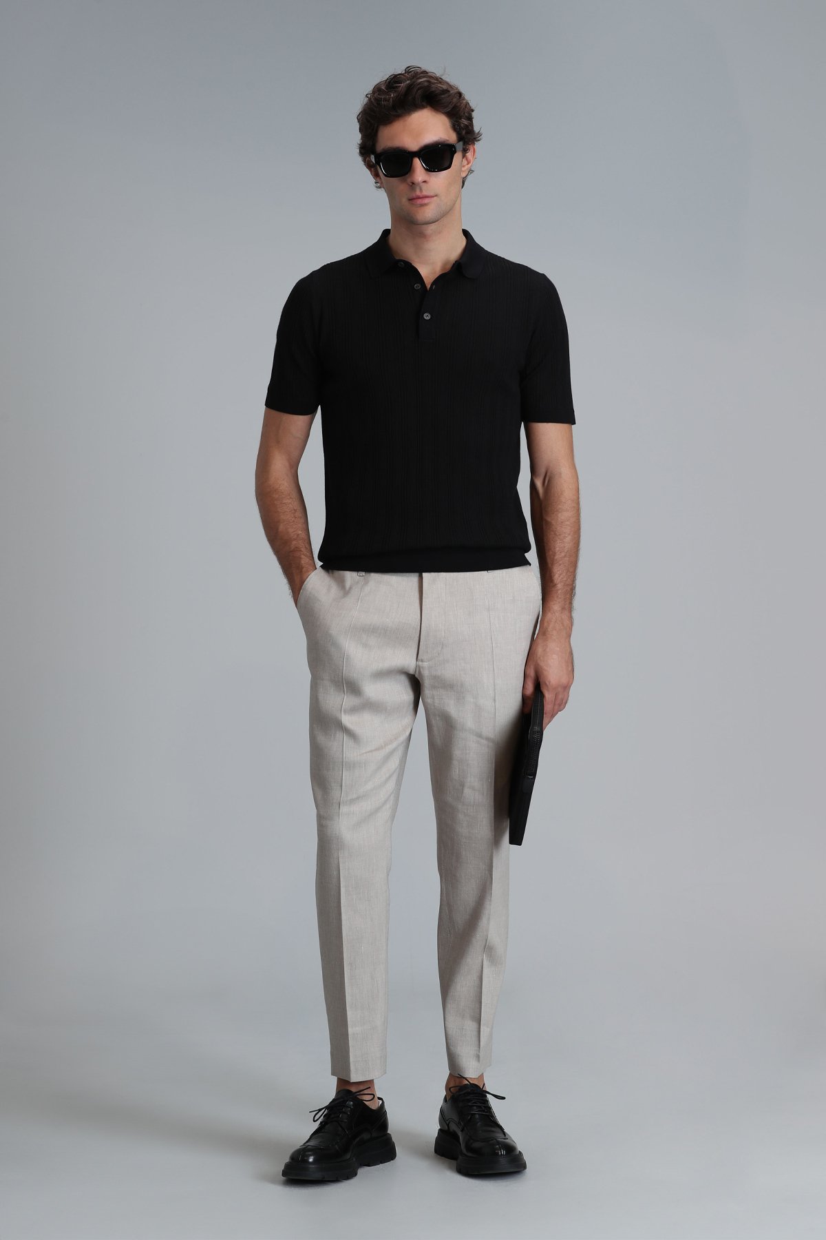 Marcel Erkek Kazak Siyah - Lufian (1)