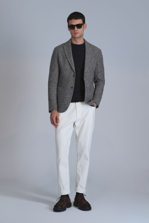 Marcel Spor Erkek Blazer Ceket Slim Fit Tarçın - Lufian