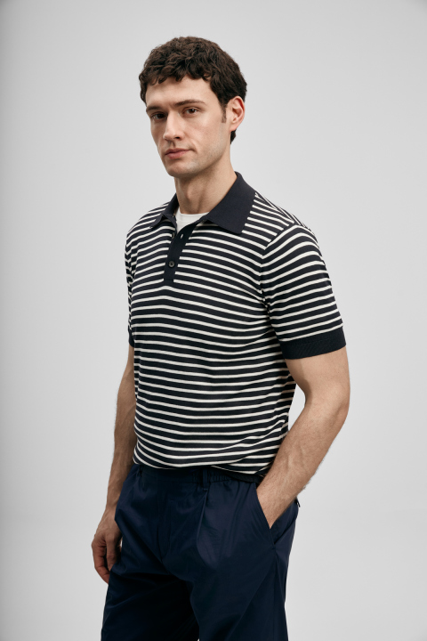 Marco Erkek Pamuklu Kazak Koyu Lacivert - Lufian (1)