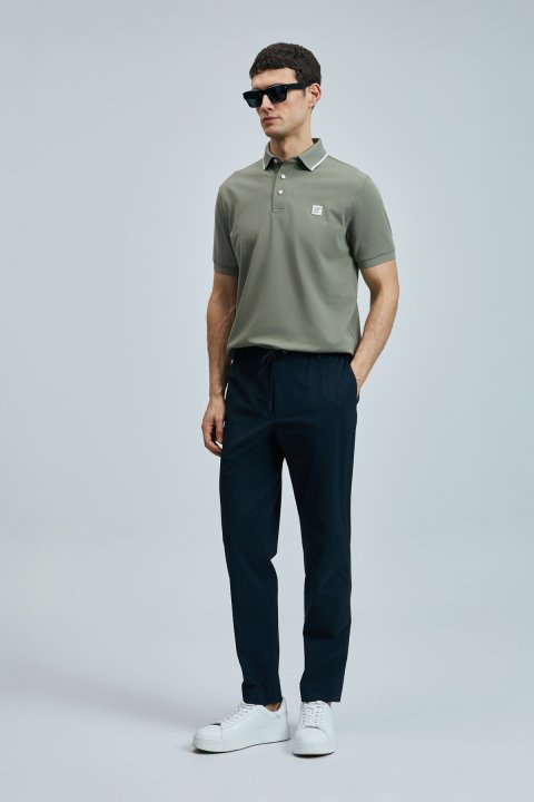 Marco Smart Erkek Chino Pantolon Slim Fit Lacivert - Lufian (1)