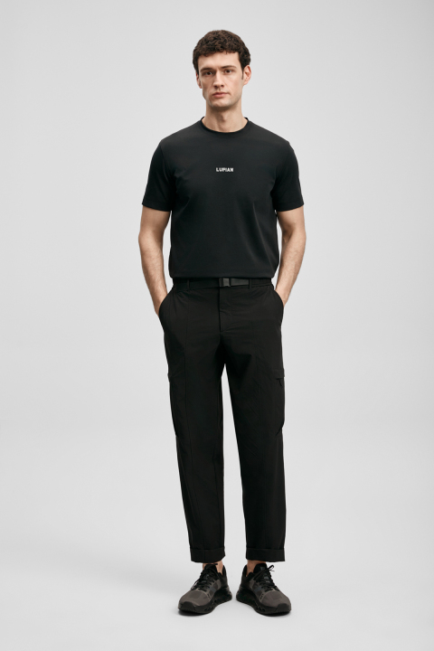 Marcus Modern Grafik T- Shirt Siyah - Lufian (1)