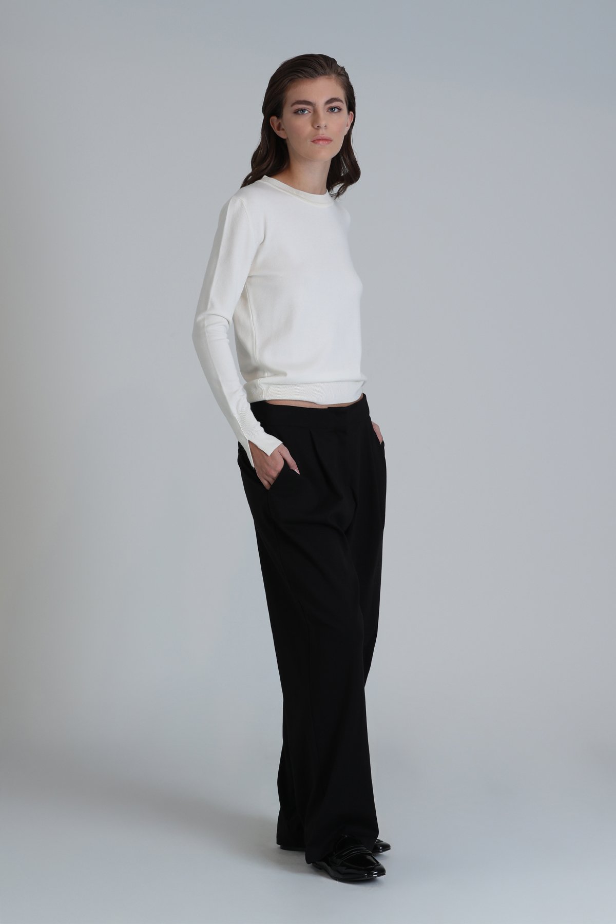 Margaret Kadın Pantolon Siyah - Lufian