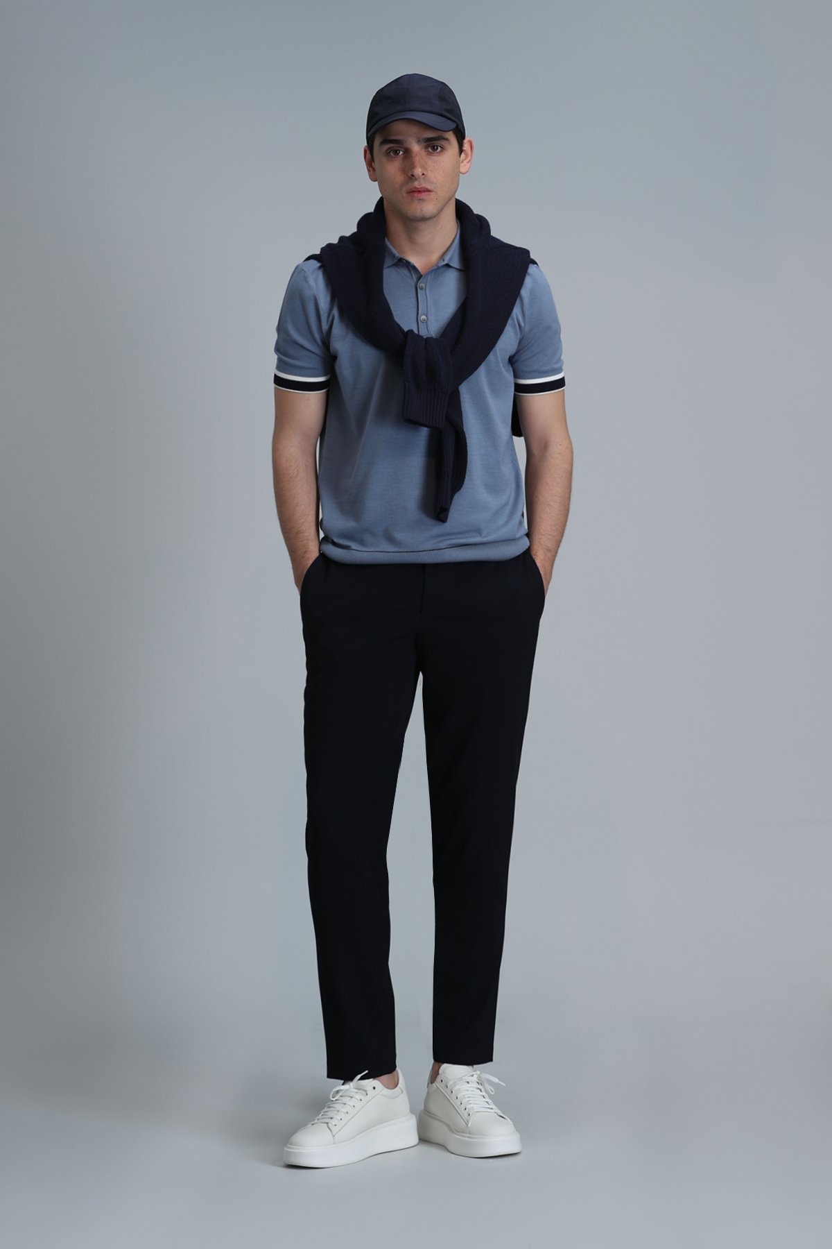 Mark Erkek Kazak Koyu Mavi - Lufian (1)