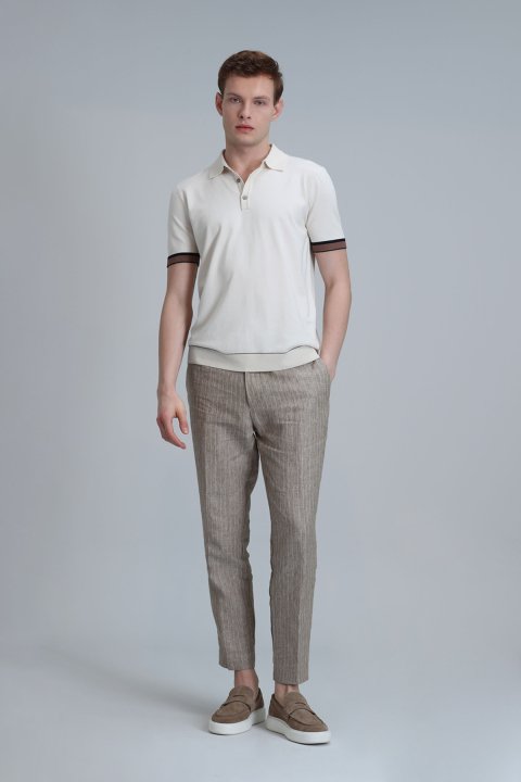 Mark Erkek Kazak Krem - Lufian (1)