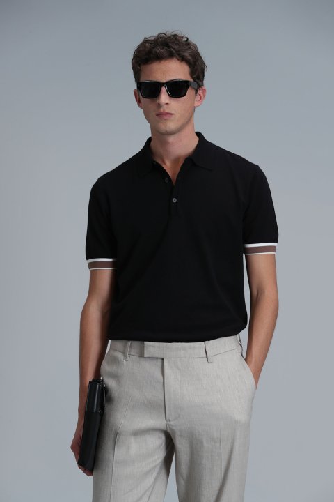 Mark Erkek Kazak Siyah - Lufian