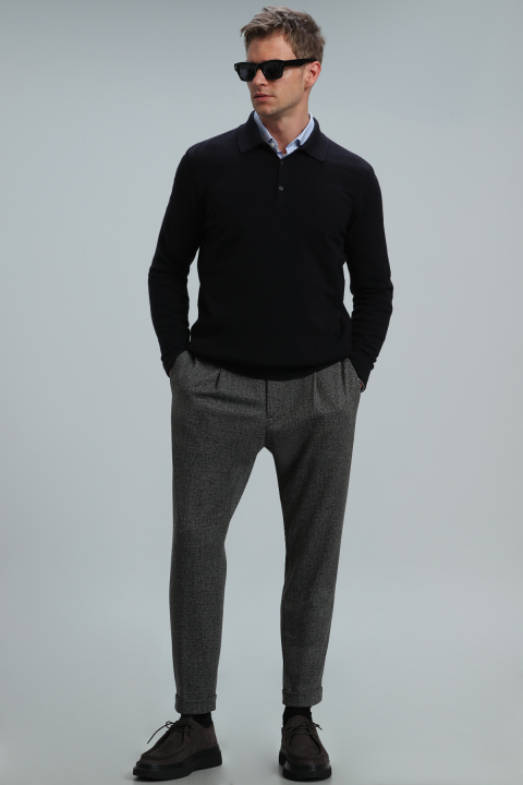 Marnı Erkek Kazak Koyu Lacivert - Lufian (1)