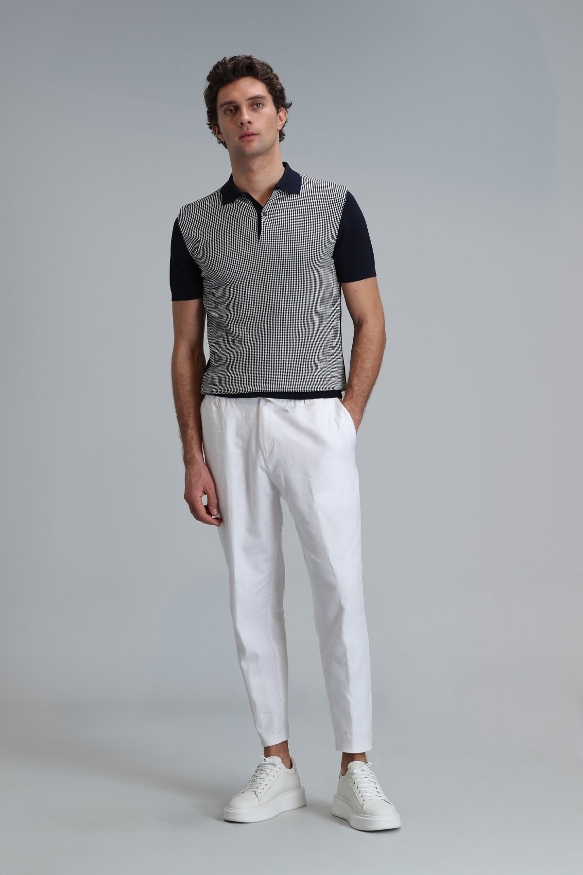 Martın Erkek Kazak Lacivert - Lufian (1)