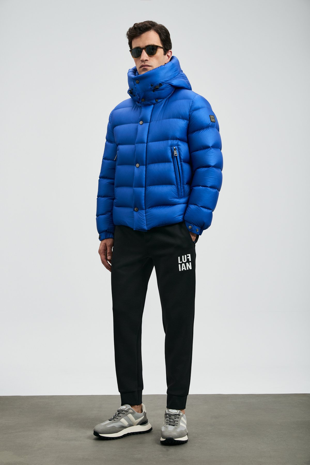 Marty Kaz Tüyü Erkek Mont Saks - Lufian