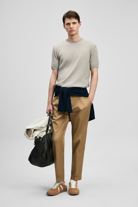 Mateo Men's Coolmax® Sweater Sand - Lufian