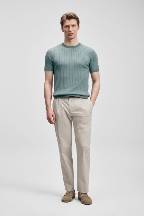 Mateo Men's Coolmax® Sweater Smoke Green - Lufian (1)