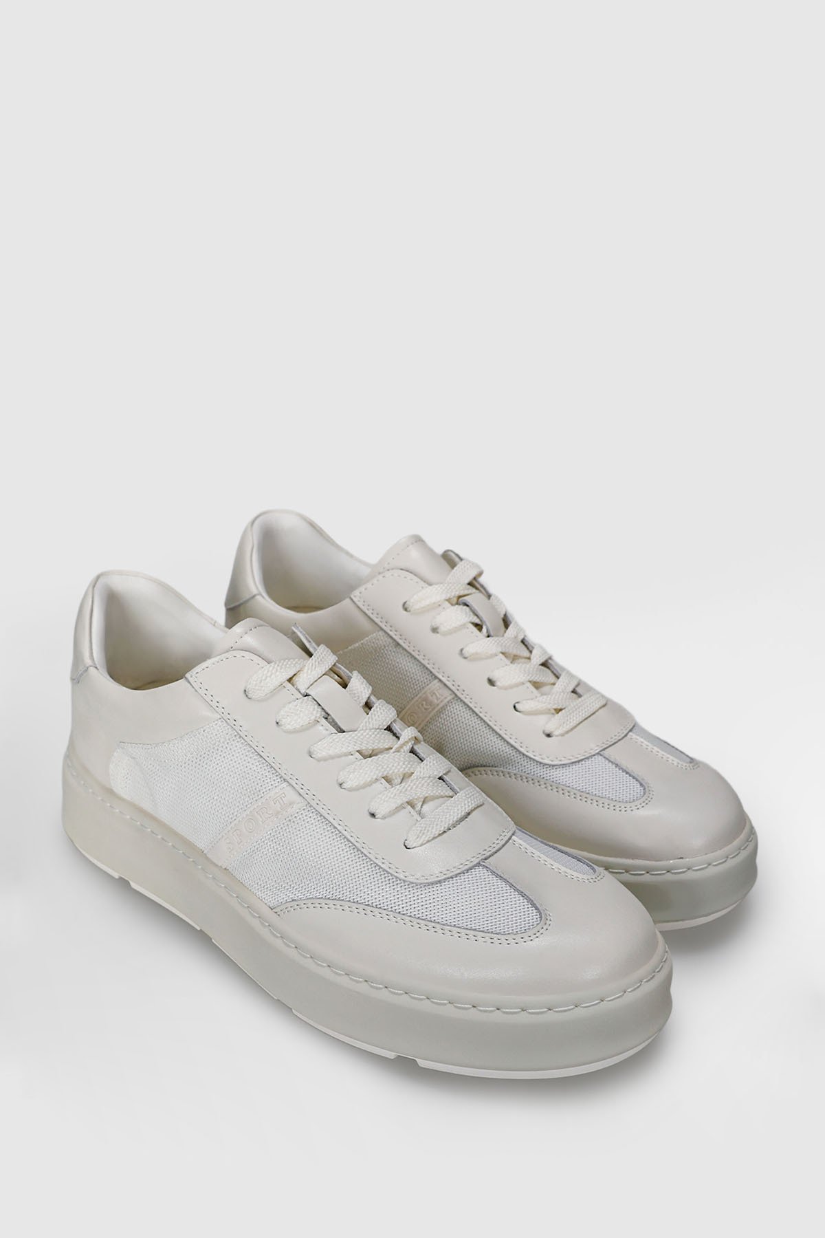 Max Erkek Sneaker Ayakkabı Beyaz - Lufian (1)
