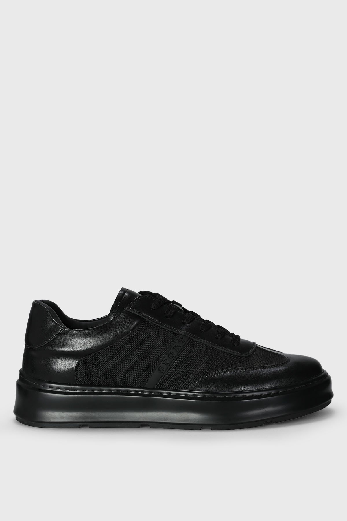 Mens Sneaker Shoes Black - Lufian