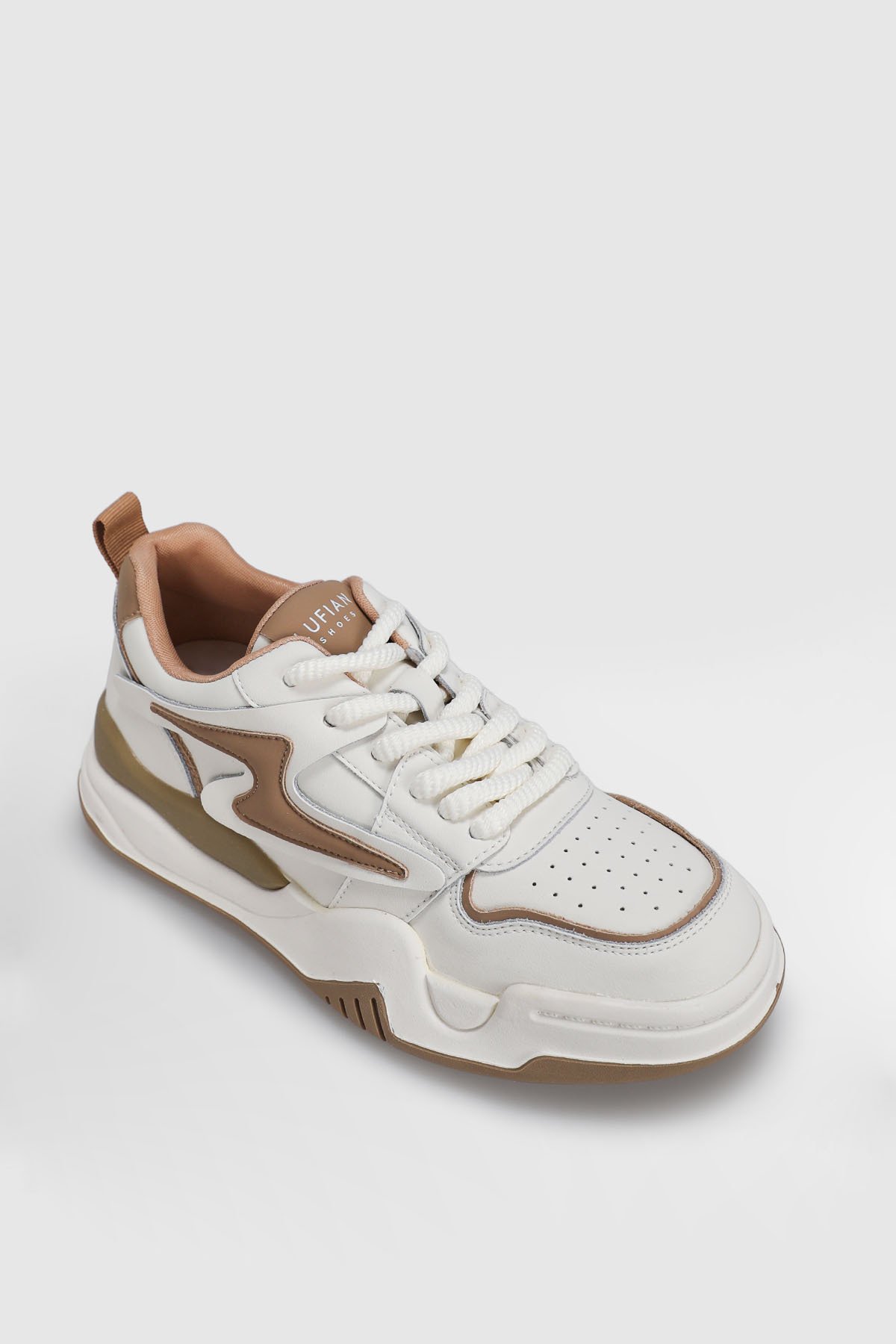 Women's Sneaker Shoes Beıge - Lufian
