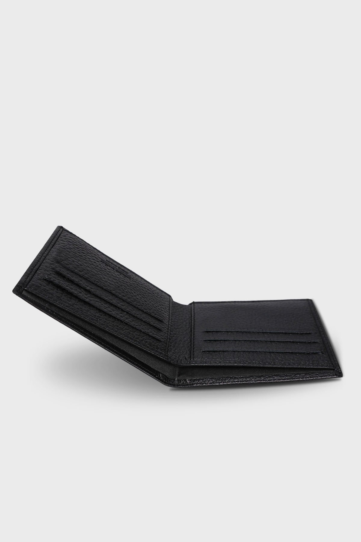 Mens Leather Cuzdan Black - Lufian