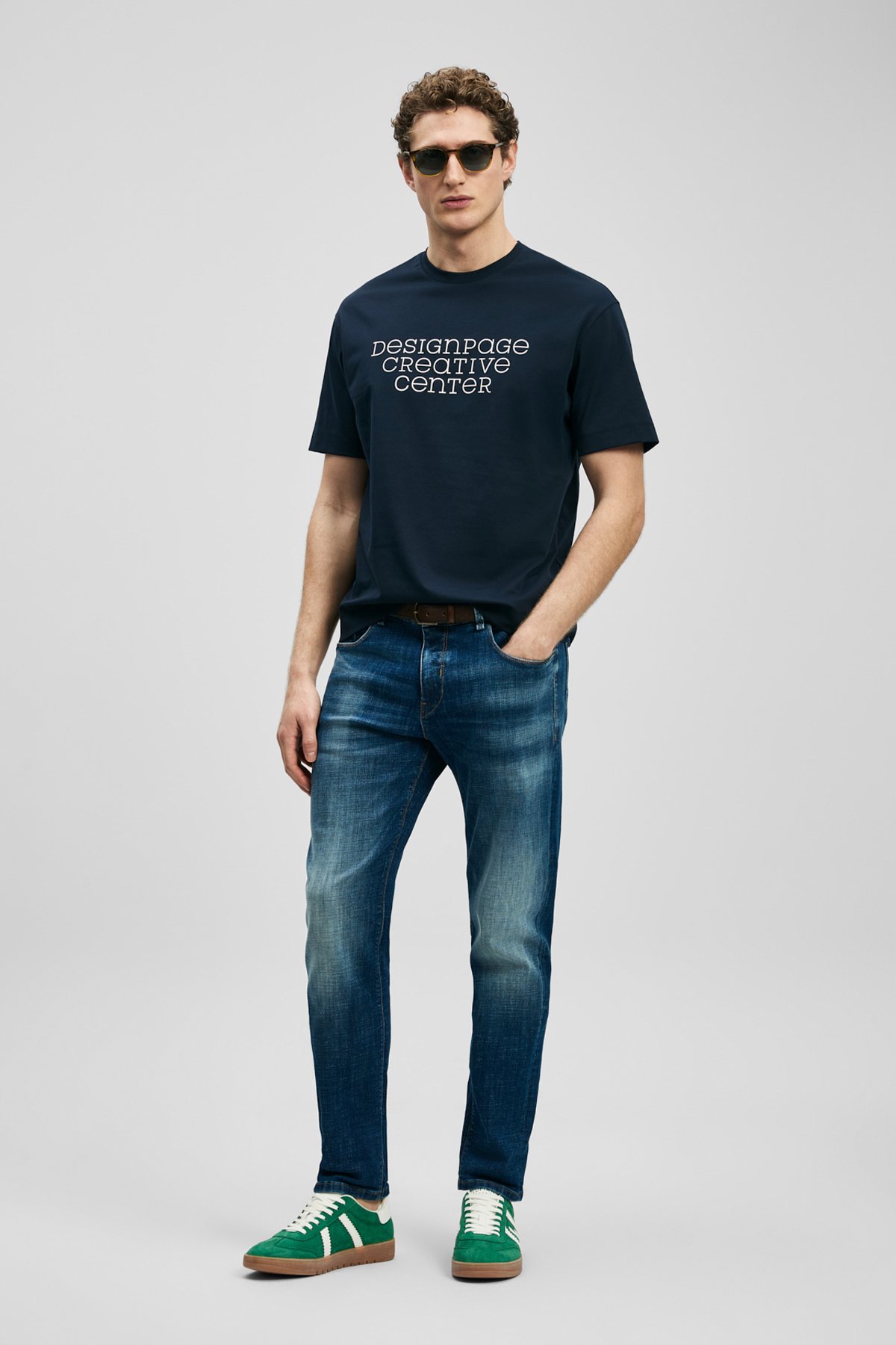 Smart Jean Mens Pants Slım Fıt Indıgo - Lufian