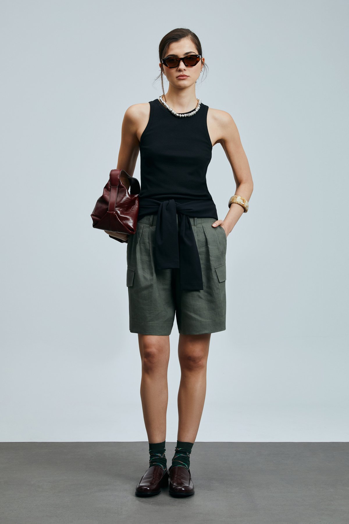 Mınıoto Kadın Modal Karışımlı T- Shırt Siyah - Lufian (1)