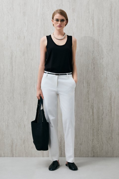 Mıra Kadın Pantolon Kırık Beyaz - Lufian