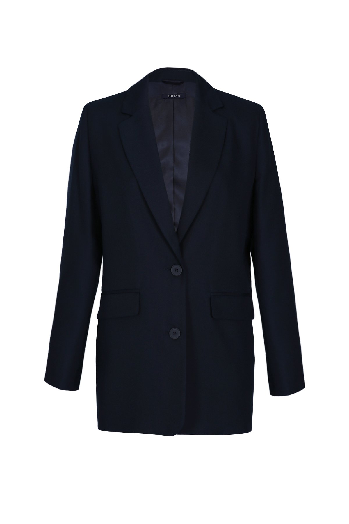 Moena Women's Jacket Navy Blue - LUFIAN
