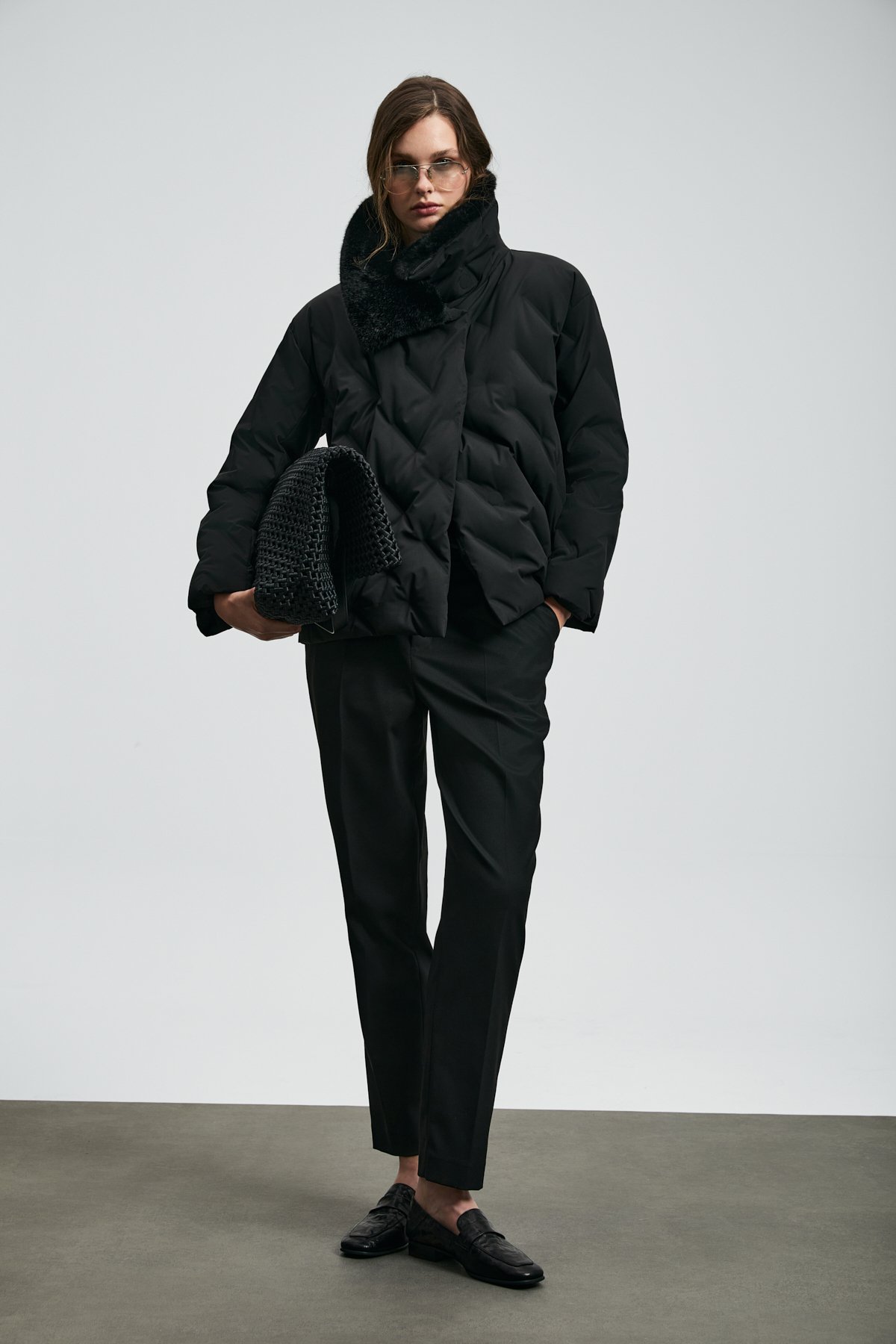 Kaztüyü Woman Coat Black - Lufian (1)