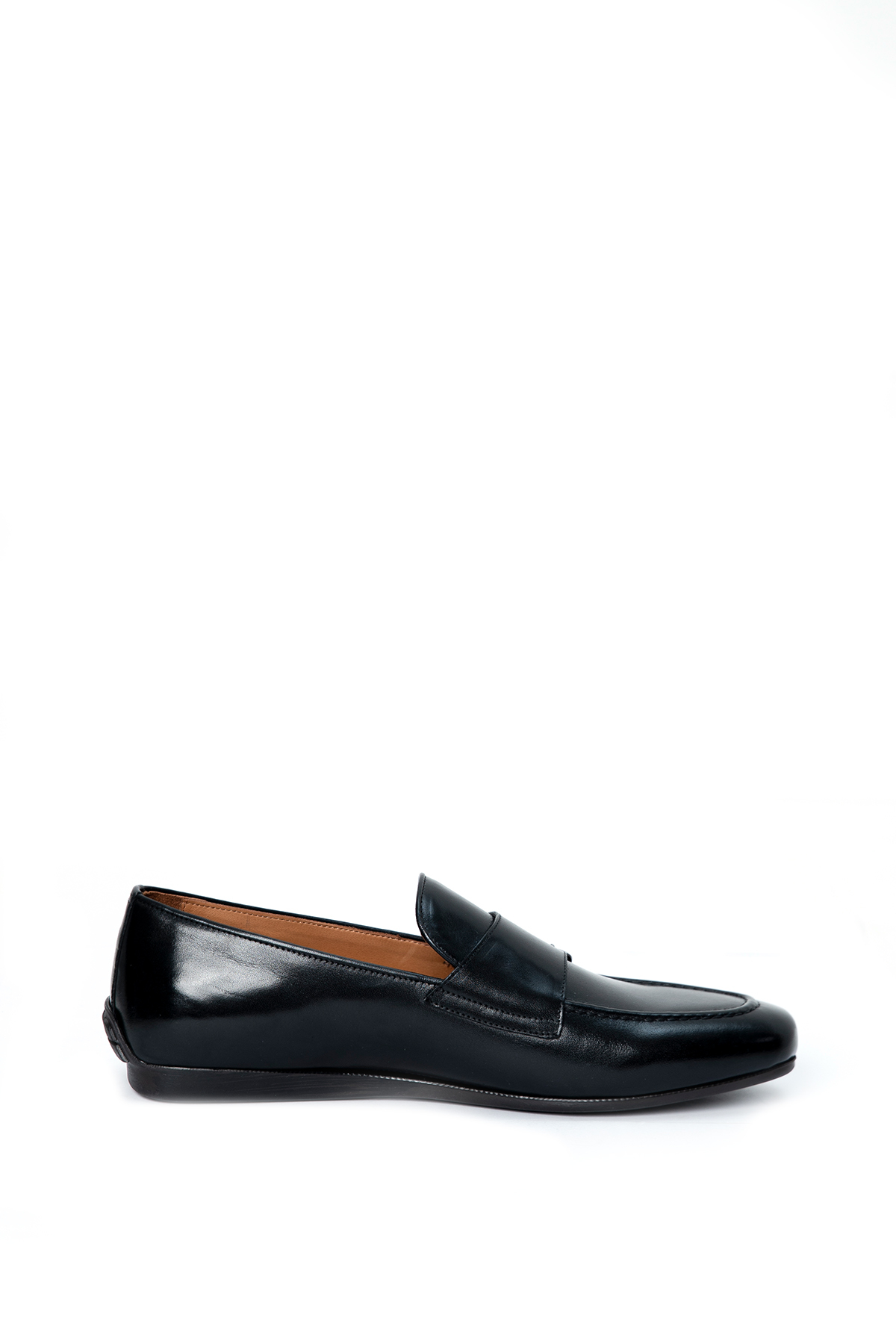 Monk Deri Loafer Ayakkabı Siyah