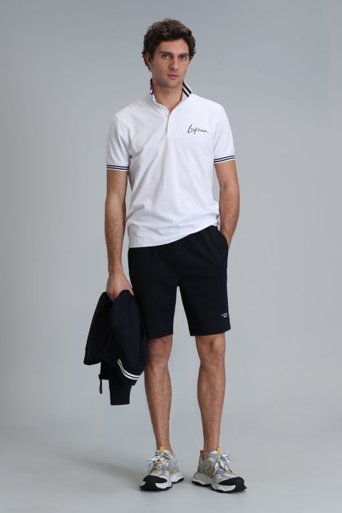 Montana Smart Erkek Polo Tişört Beyaz - Lufian (1)