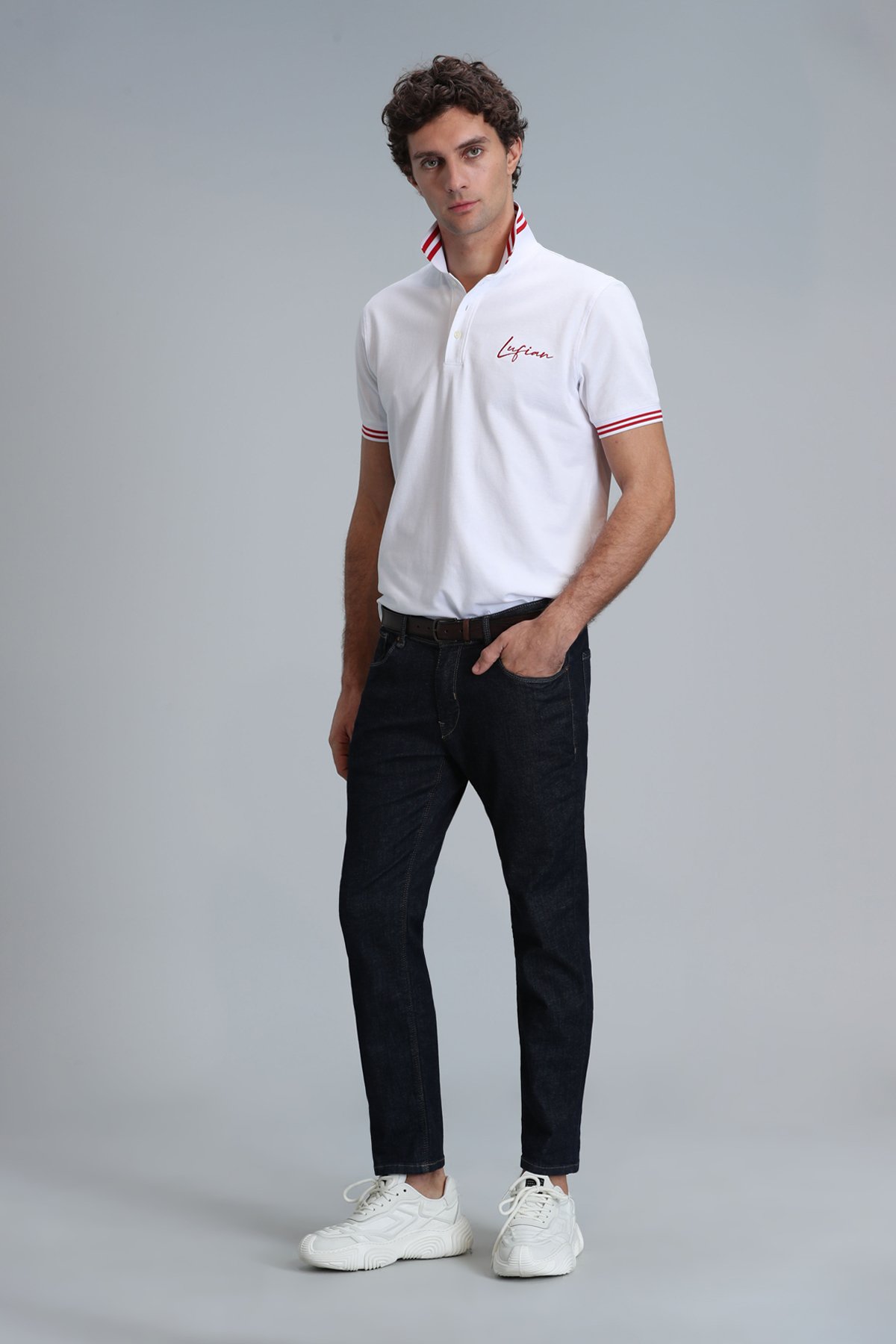 Montana Smart Erkek Polo Tişört Kırmızı - Lufian (1)