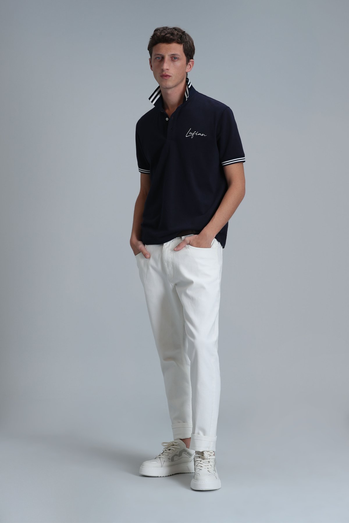 Montana Smart Erkek Polo Tişört Lacivert - Lufian (1)