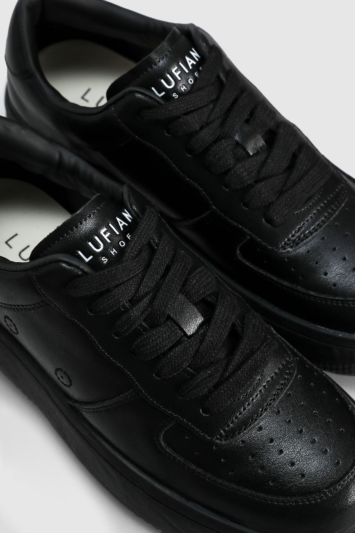 Natalı Kadın Sneaker Ayakkabı Siyah - Lufian