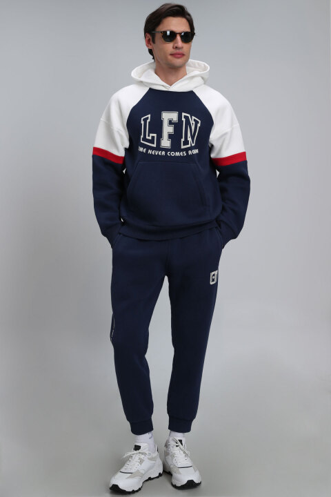 Never Erkek Sweatshirt Lacivert - Lufian (1)