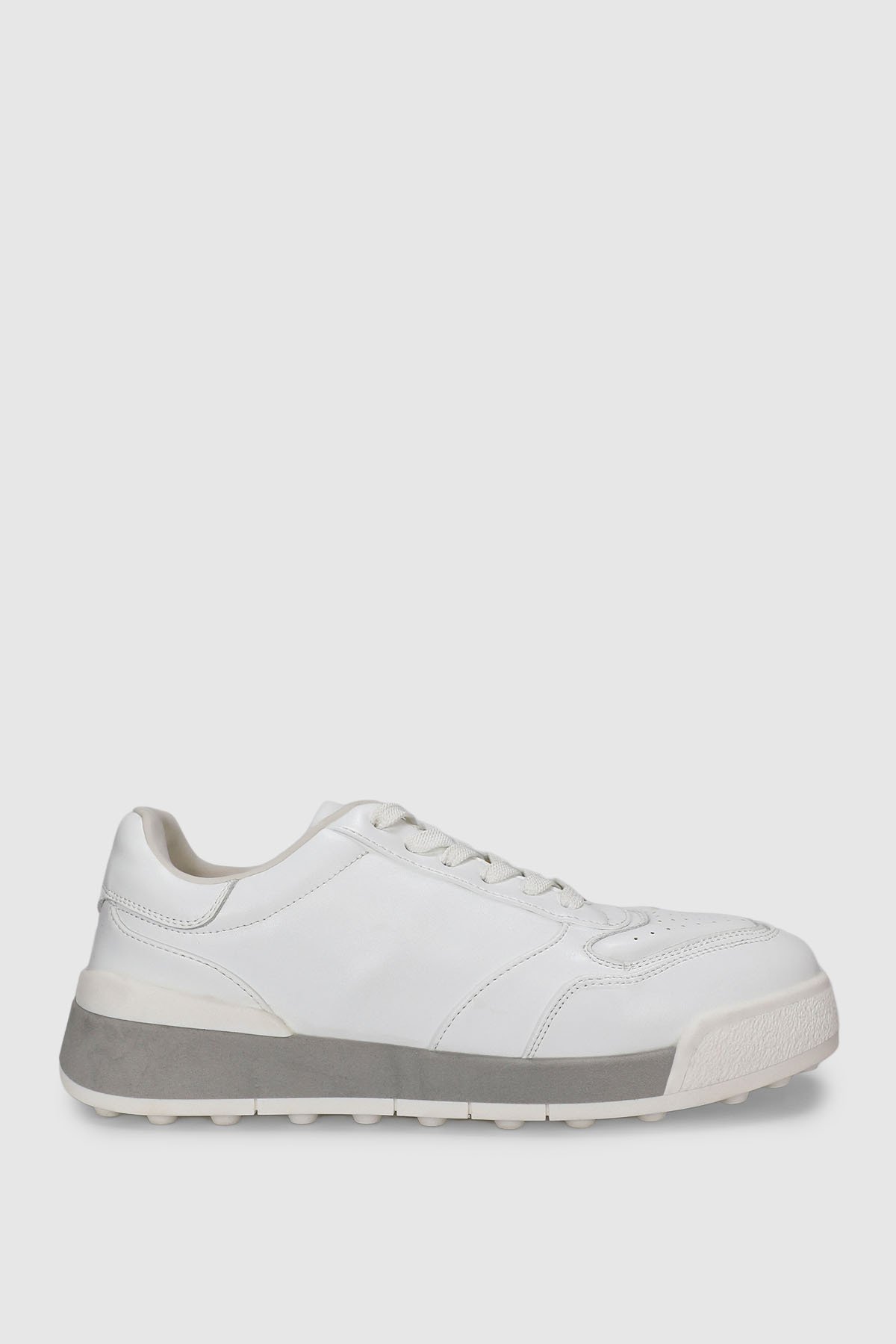 Noah Erkek Deri Sneaker Ayakkabı Beyaz - Lufian