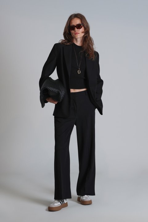 Nomı Kadın Pantolon Siyah - Lufian