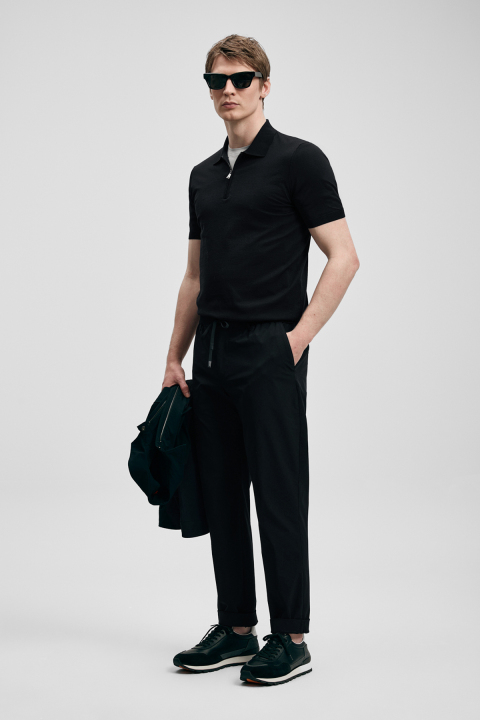 North Men's Modal Blend Sweater Black - Lufian (1)