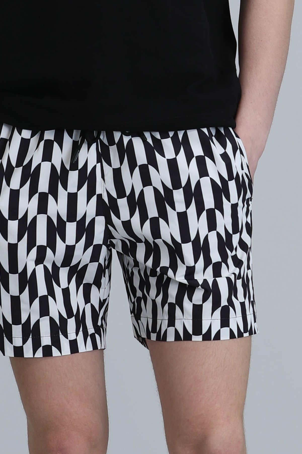 Nova Erkek Deniz Şortu Siyah - Lufian (1)