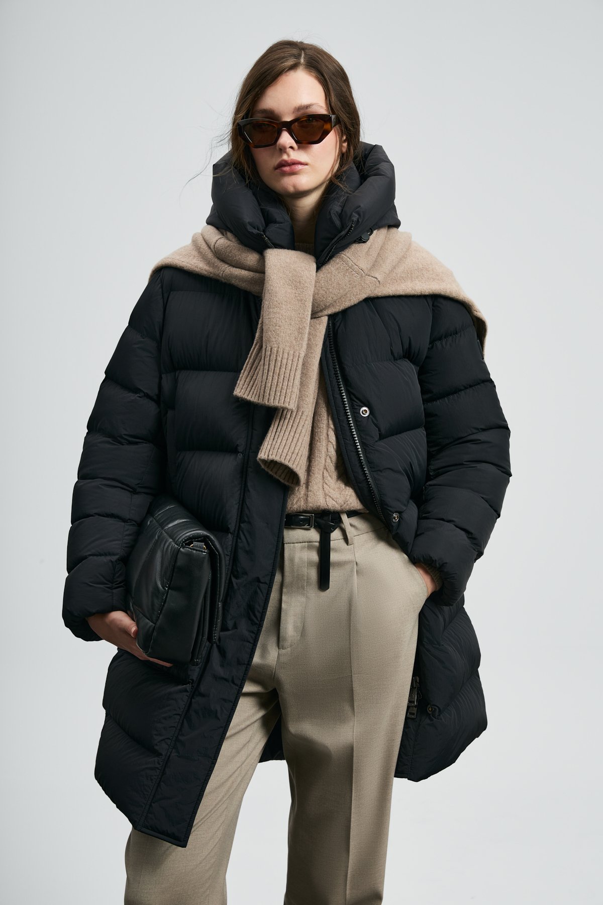 Kaztüyü Woman Coat Black - Lufian (1)