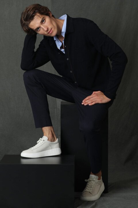 Orka Erkek Kazak Lacivert - Lufian